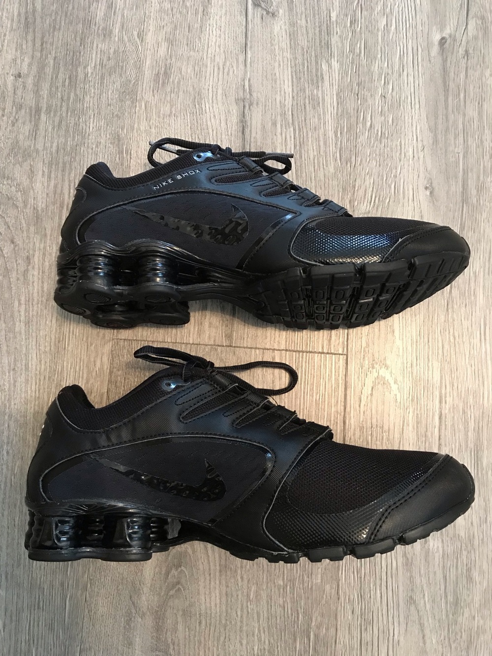 Nike Shox Vaeda Black Blacked Out Shoes Women’s 10